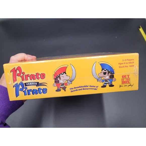 Pirate Versus Pirate Board Game 2 Players SEALED Out Of The Box - Picture 9 of 10